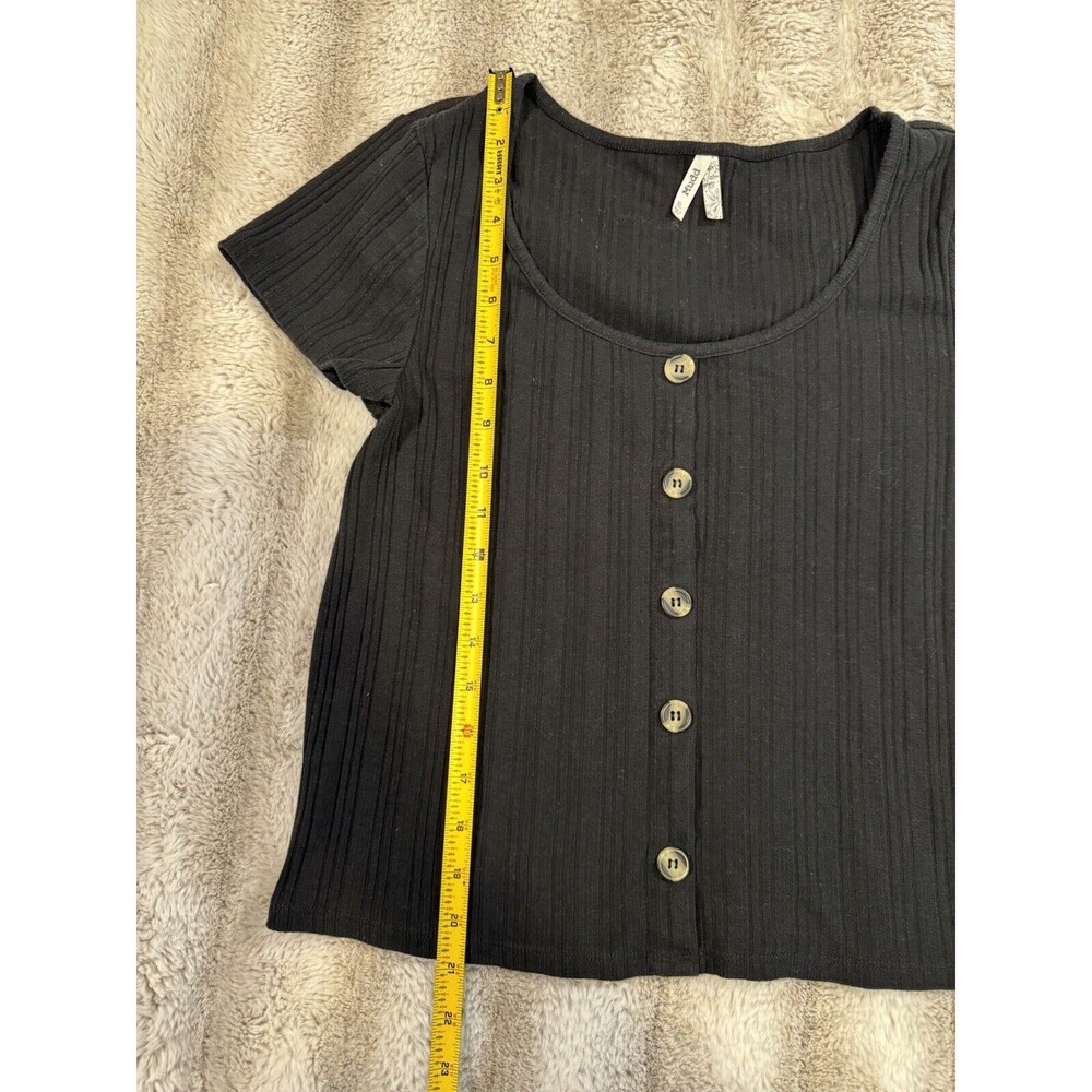 mudd womens short sleeve Top Size XL - Picture 5 of 9